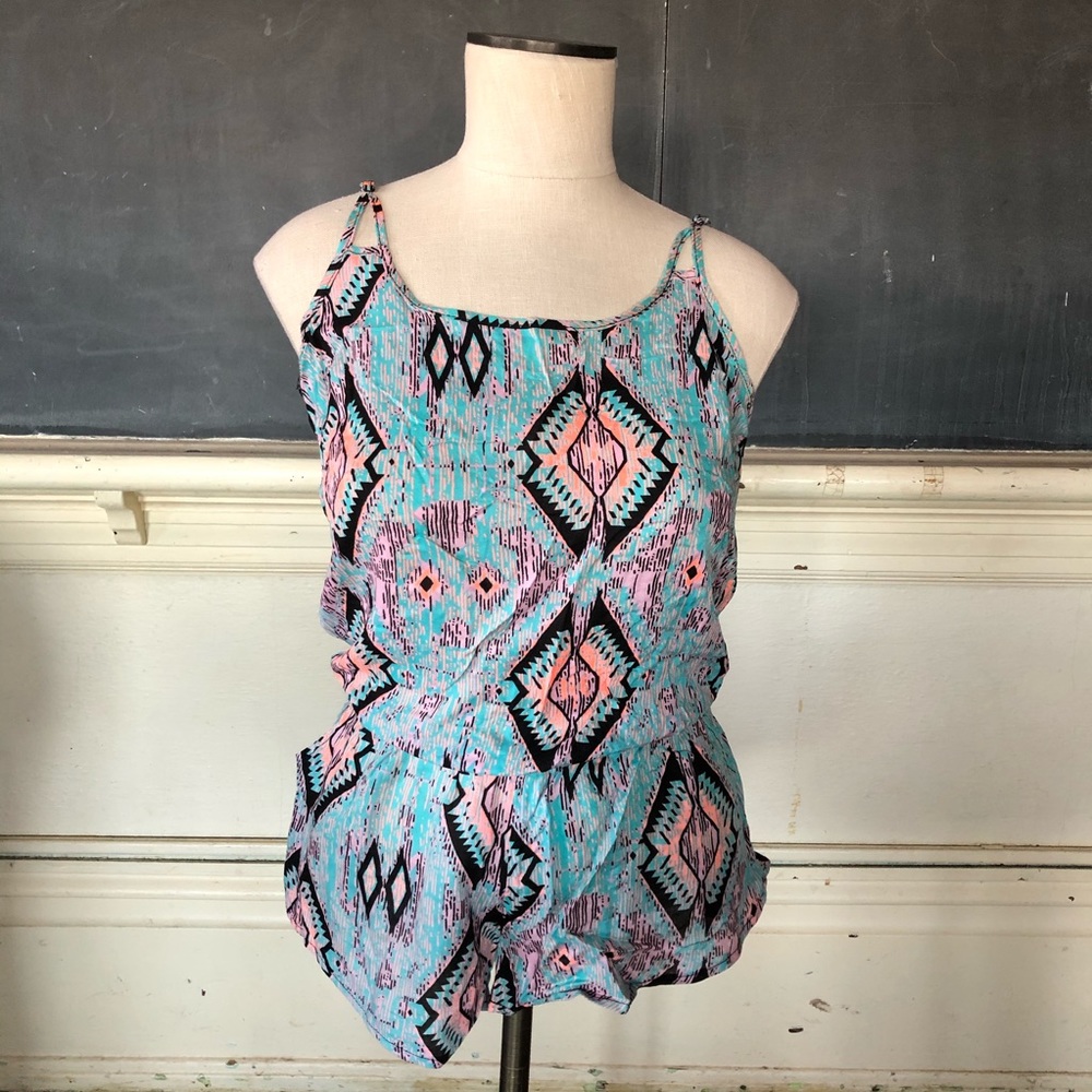 Southwestern Print Romper